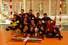 Flor de Lara, campeón de la Copa Vasco Catalana 2014 de Futsal.